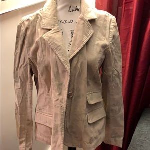 Corduroy blazer cut jacket